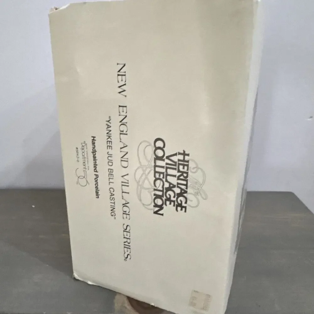 Dept 56 Heritage Village Collection New England Village Yankee Jud Bell Casting